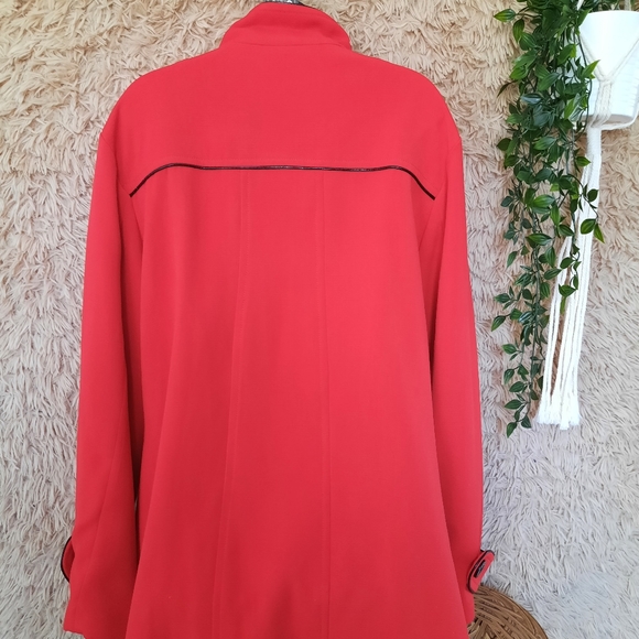 HOST PICK⭐: Marcona dress jacket, Ruby red, size XXL - Picture 7 of 10